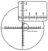 クロスXY目盛(水平目盛+垂直目盛)：R1360（20/100）XY図面