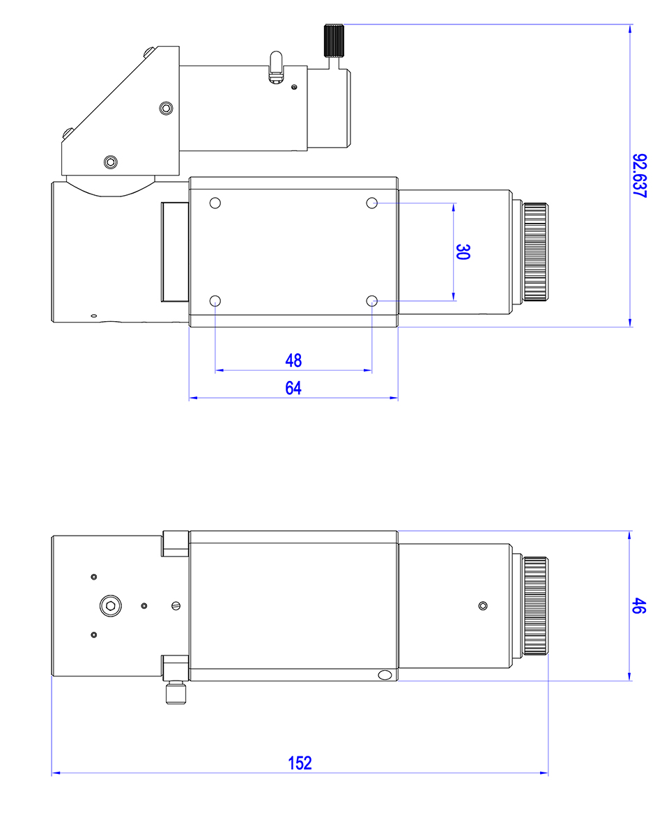 SPA-IR-F(赤外用):外観図