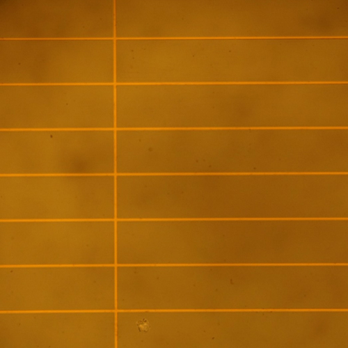 ガラス基準スケール:写真1